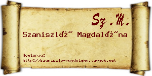 Szaniszló Magdaléna névjegykártya